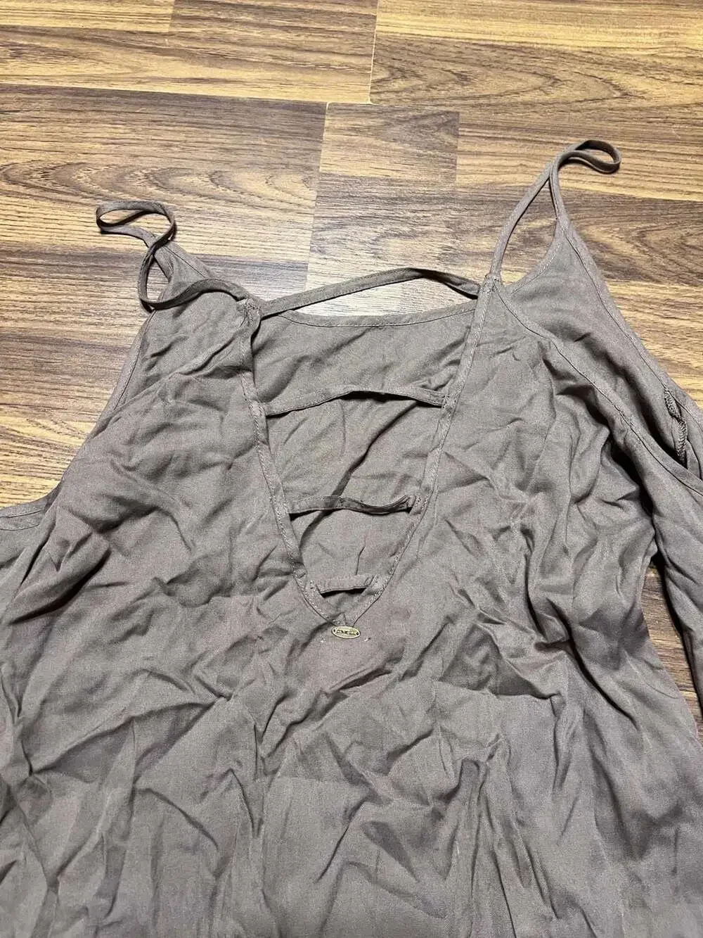 NWT O'Neill Sun Dip Ombre Cold Shoulder Cover Up
